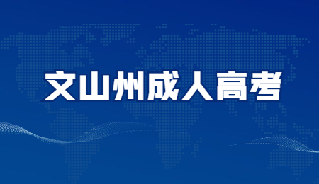 文山州函授成人高考報(bào)名條件?