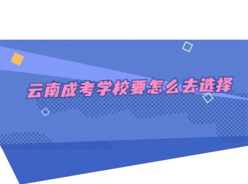 云南成考學校 云南成考