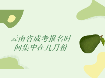 云南省成考報(bào)名時(shí)間 云南省成考