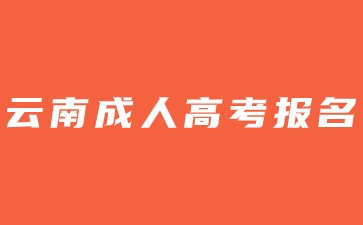 2024年參加云南高考還能報名成人高考嗎？