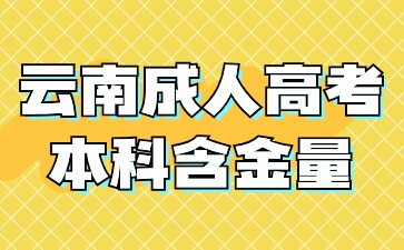 2024年云南成人高考本科學歷畢業含金量怎么樣？